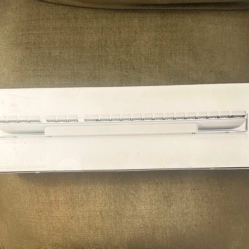 White Wireless Keyboard - new in box